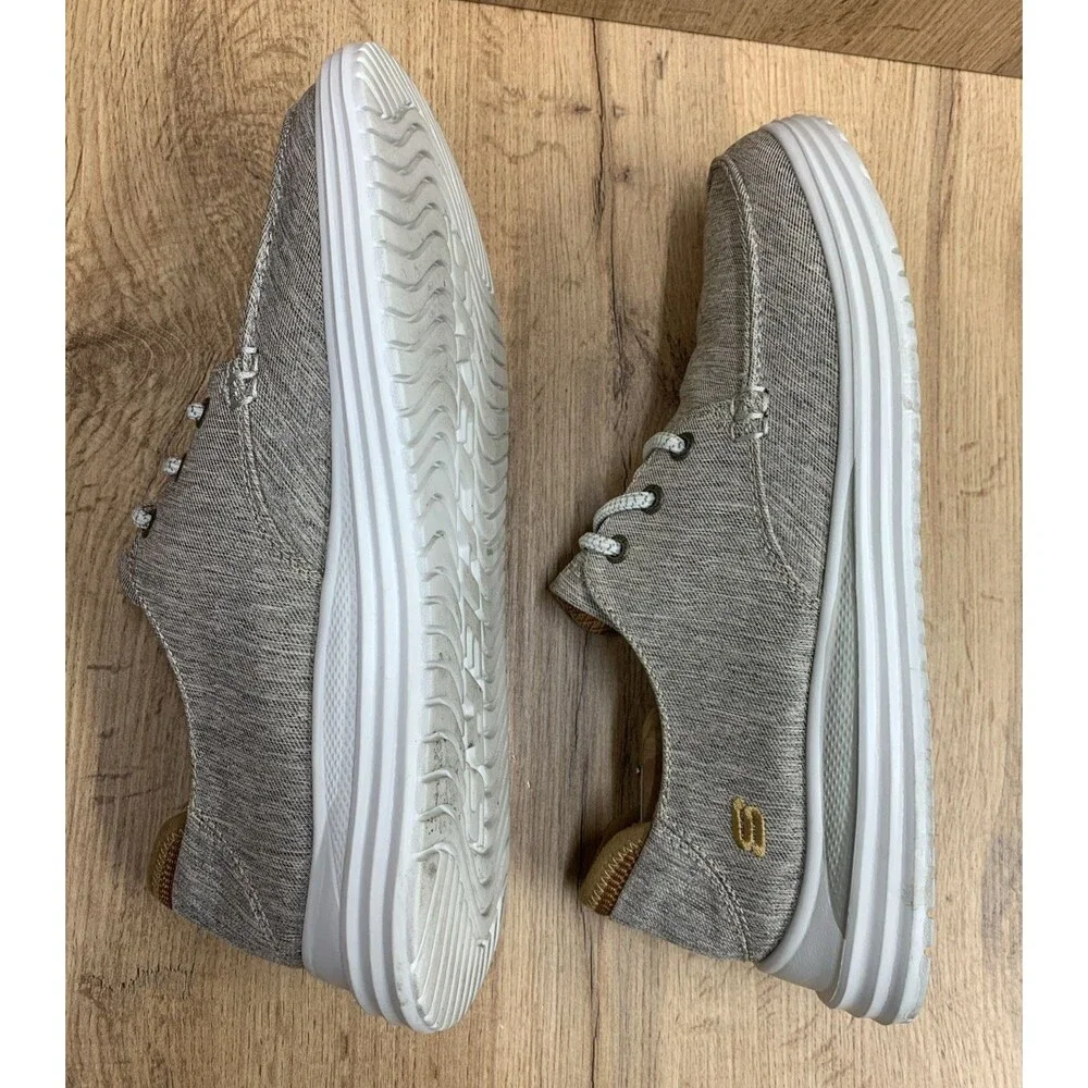 Skechers Prozen Ralenzo Lace Up Outdoor Boat Shoe Mens Size 9 204578 Gray